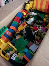 LEGO Bulk Lot Mixed Bricks Pieces Parts, Multicolor, Assorted, 10.4 Lbs. Box