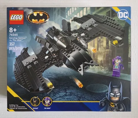 LEGO DC Super Heroes 76265 Batwing: Batman vs. The Joker Retired New Sealed Box