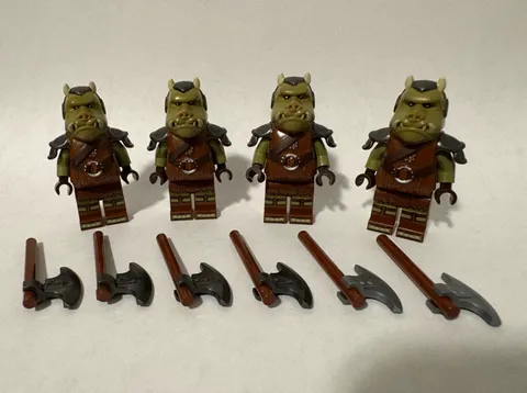 LEGO Star Wars Gamorrean Guard sw1196 Lot of 4 75326 75397 UCS Sail Barge NEW