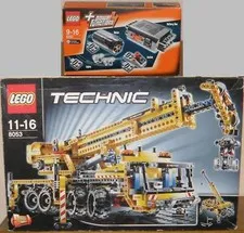 LEGO Technic 8053 Mobile Crane 100% Complete w/ Original Box BA + 8293 PowerFunctions