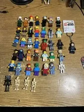 Lots Of 40 Mini Figs Lego And Unbranded