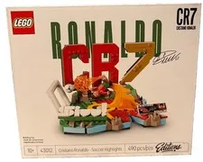 LEGO Editions Cristiano Ronaldo CR7 Soccer Highlights Set 43012 490 Pieces New