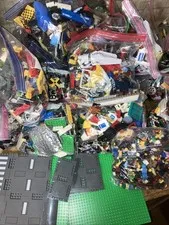 Massive Mixed Lego Lot Moc Mixed Minifigures Plates Pieces Modern 35lbs