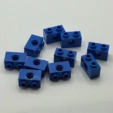 LEGO 3700 Brick, 1 x 2 (10pcs) - Blue