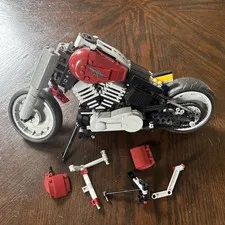 LEGO CREATOR: Harley-Davidson Fat Boy (10269) Incomplete | As-is