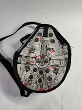 LEGO Star Wars Millenium Falcon Zipper Storage Bag Mini Figure Carrying Case