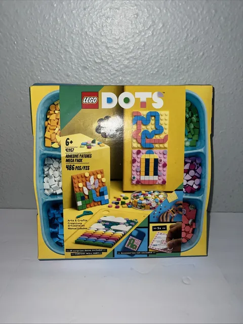 LEGO DOTS Adhesive Patches Mega Pack Extra DOTS 41957 486 pcs Boxed