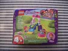 LEGO FRIENDS~new~#41396~Puppy Playground with Mia~NEW~57 pieces~box damage~