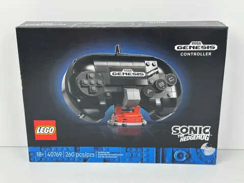 LEGO 40769 Sonic The Hedgehog Sega Genesis Controller Brand New & Sealed BH