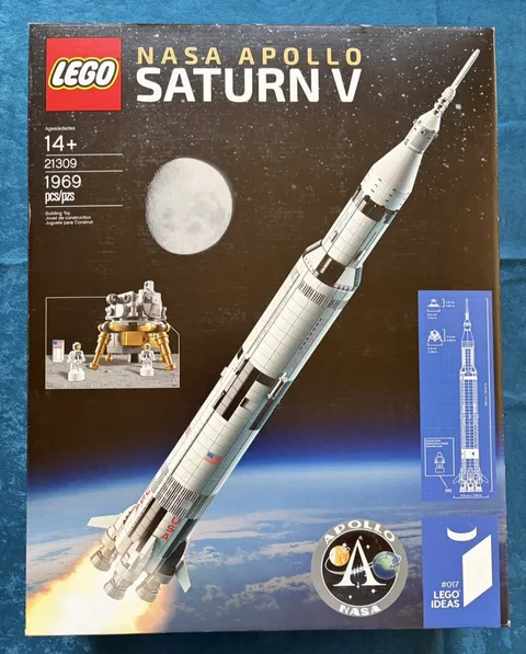 LEGO Ideas: NASA Apollo Saturn V (21309) NEW IN SEALED BOX! RETIRED, SOLD OUT!