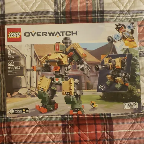 LEGO Overwatch Bastion 75974 Complete Set 602 pcs 10+ Box Bastion