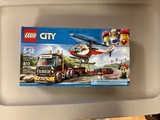 New LEGO CITY Heavy Cargo Helicopter Transport Set 60183 Moderate Box Damage
