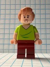 SHAGGY ROGERS LEGO MINIFIG 👀 Scooby-Doo Mystery Machine Minifigure SCD001 7590