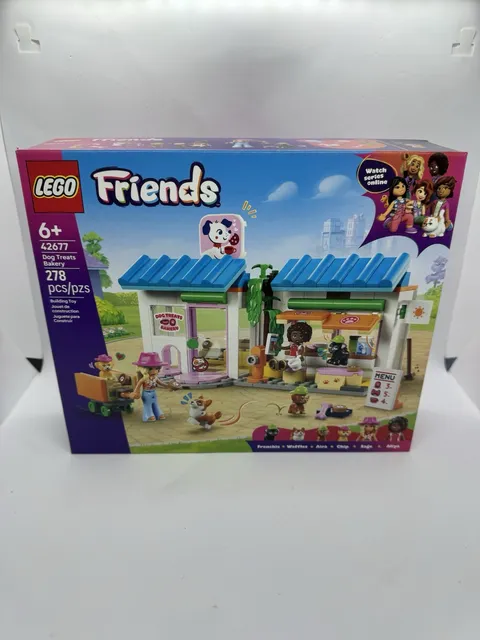 LEGO Friends Dog Treats Bakery Building Set 42677 new sealed!