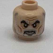 LEGO Count Dooku  Minifigure Head Brand New 75017 Star Wars Duel on Geonosis NEW