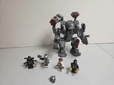 Lego 76124 war machine buster missing a part 6169742 missing  stickers  as is