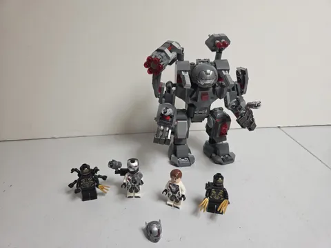 Lego 76124 war machine buster missing a part 6169742 missing  stickers  as is