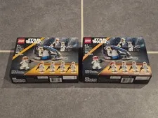 LEGO Star Wars: 332nd Ahsoka's Clone Trooper Battle Pack Set 75359 Lot of 2