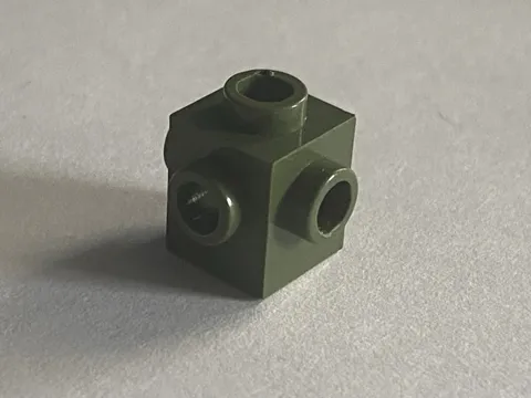 LEGO Dark Olive Green 4733, Q-Element, Error Color, RARE HTF