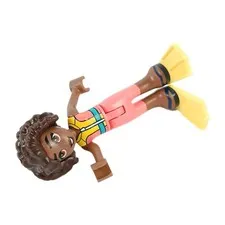 2023 LEGO® Friends ALIYA Minifigure™ Minidoll  Coral and Yellow Wetsuit frnd0660