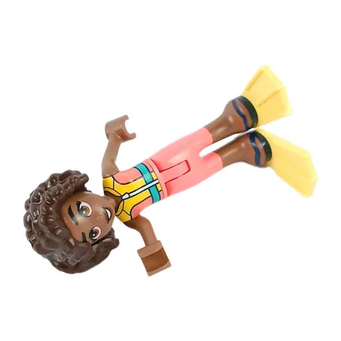 2023 LEGO® Friends ALIYA Minifigure™ Minidoll  Coral and Yellow Wetsuit frnd0660