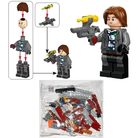 LEGO Rainn Delacourt minifigure (NEW, NEVER BUILT) 76945 76948 122224 Jurassic