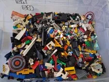 LEGO Bulk Lot Mixed Bricks, Pieces & Parts - Multicolor Plastic (10+ pcs)
