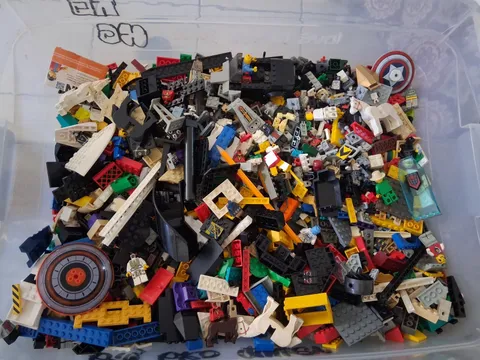 LEGO Bulk Lot Mixed Bricks, Pieces & Parts - Multicolor Plastic (10+ pcs)