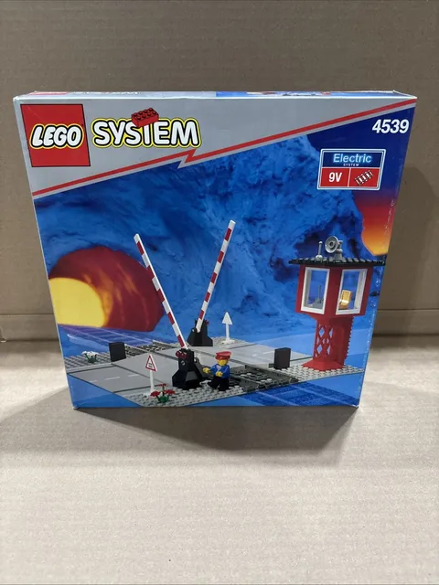 LEGO Trains 4539 Manual Level Crossing Unopened New MISB Sealed Toy Sealed