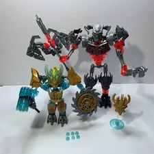 LEGO Bionicle Mask Maker vs. Skull Grinder 70795 Complete with Mask of Creation