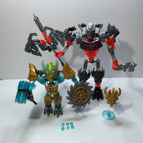 LEGO Bionicle Mask Maker vs. Skull Grinder 70795 Complete with Mask of Creation