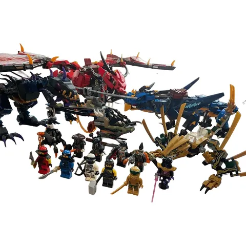 LEGO Ninjago Dragon Lot 70653 70652 70666 71742 Firstbourne Overlord Fig Set