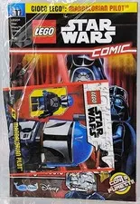 LEGO Magazine STAR WARS Comic Nov Dec 2025 #1 Foilpack MANDALORIAN PILOT Minifig