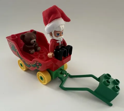 Lego Duplo Santa & Sleigh