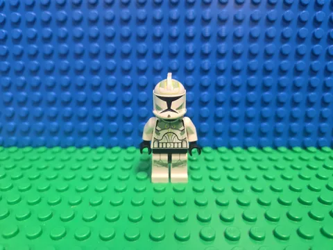 Lego Clone Trooper Minifigure Horn Company 7913 sw0298 Star Wars CMF Lot Rare