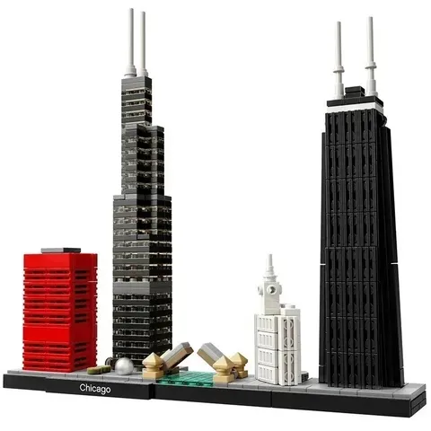 ARCHITECTURE: Chicago (21033) - Complete Bricks -New Sealed (bagged) Retired set