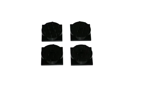 4 Lego® Bogie Plate 4x4 BLACK
