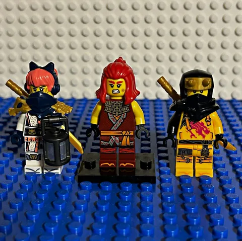 LEGO NINJAGO Dragons rising season 3 New Ninja Sora,Wyldfyre,and Arin Lot of 3