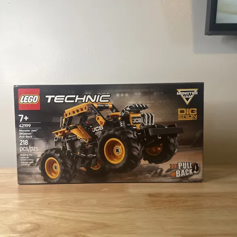 LEGO Technic Monster Jam Digatron Pull-Back 42199 Set 218 pcs Age 7+
