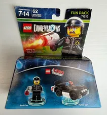 Lego Dimensions 71213 Figure Bad Cop Police Car 62 Piece Movie Collect Party Ni