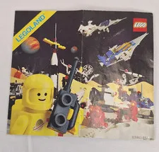 Lego Sortiment 1982 Werbung Broschüre Prospekt Katalog Space Faltblatt 9x10 cm