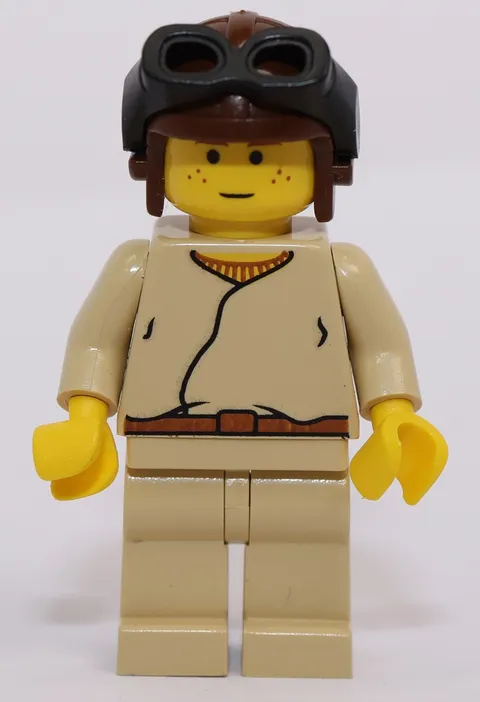 LEGO Star Wars Anakin Skywalker (aviator cap) Minifigure From Set 7141 sw007