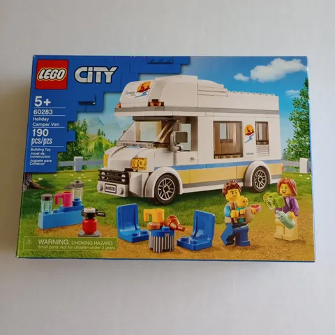LEGO City Holiday Camper Van (60283) - Incomplete - For Parts Only - See Photos 