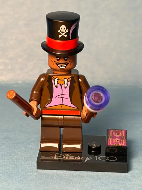 LEGO Disney 100 Minifig dis097 - Dr. Facilier - Light Scratches/No Cracks