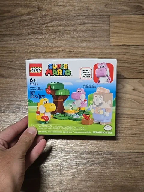 New LEGO 71428 Super Mario : Yoshis' Egg-cellent Forest Expansion Set 107 pcs