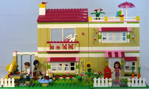 Lego Friends Olivia's House 3315, Heartlake Swimming Pool 41008/ With books