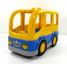 Lego Duplo Item Bus/Van blue/yellow 