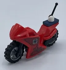 Lego Marvel Attack on the Spider Lair Stealth Iron Bike Loose Toy