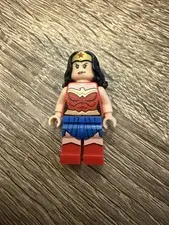 Lego Wonder Woman Blue Skirt Justice League Super Heroes Minifigure