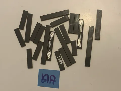 Lego Smooth Black Bulk Parts Lot